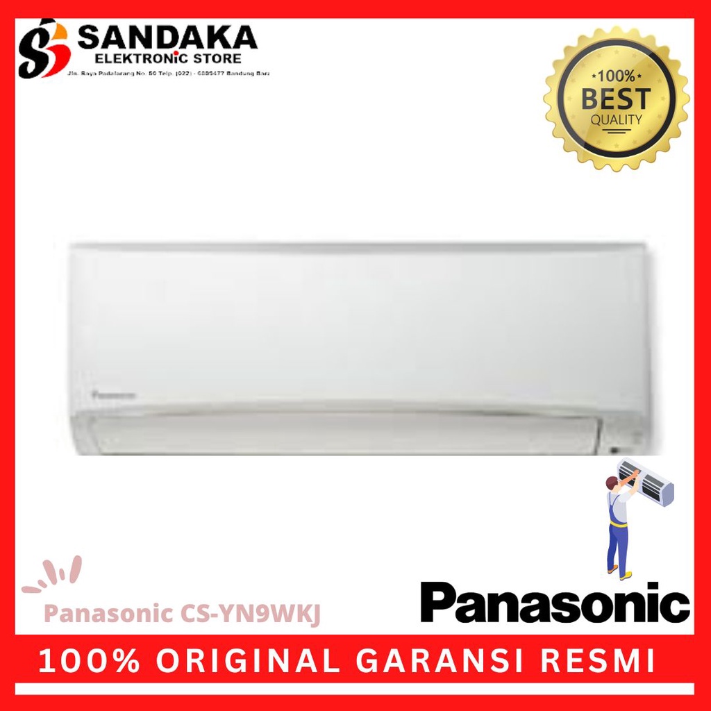 AC PANASONIC 1PK CS YN9WKJ AC Standard 1 PK