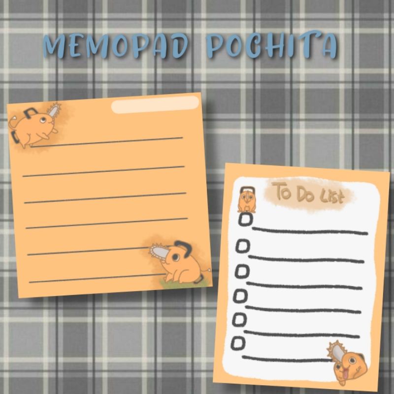 

MEMOPAD POCHITA || MEMOPAD ANIME || MEMOPAD LUCU || 40 LEMBAR || BUKU SAKU