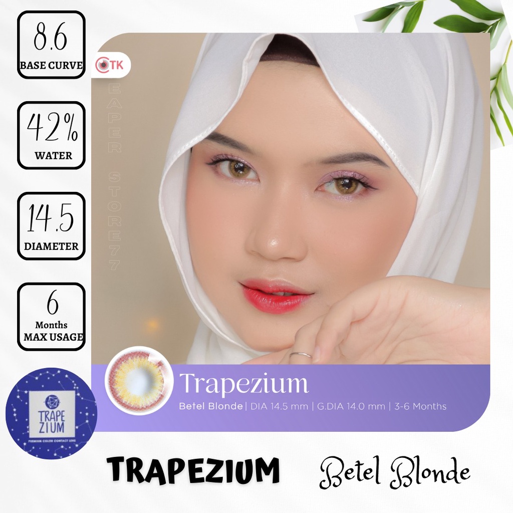 SOFTLENS CTK - TRAPEZIUM MINUS 3.50 SD 3.75