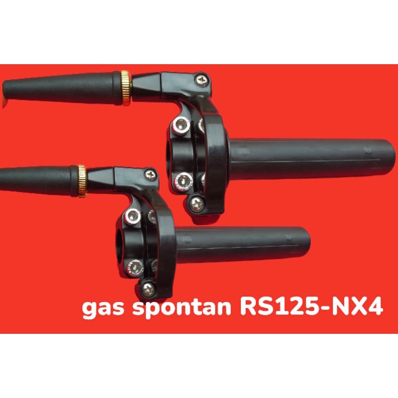 gas spontan honda rs125 nx4
