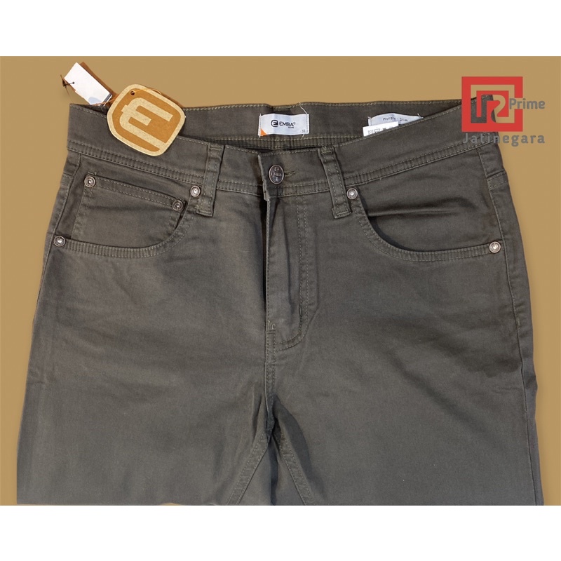 Clana Chinos Pria Slimfit- Emba Jeans Ramayana jatinegara