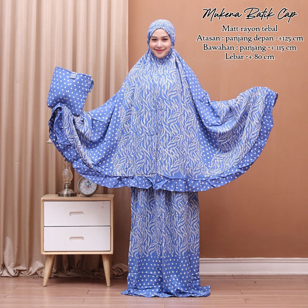 Mukena Batik Cap Pekalongan Mukena Dewasa Mukena Travel Mukena Anak Mukena Batik Jumbo Dewasa Mukena