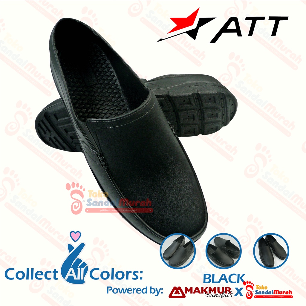 Toko Sendal Murah - Sepatu Slip On Semi Formal Uk 39 - 44 / Sepatu Kerja Kantor Kuliah Simple / Sepatu Anti Slip Tahan Air / Sepatu Karet Pantofel / Sepatu Pria Dewasa Empuk [Toko Sendal Murah - M 17 AB 668]