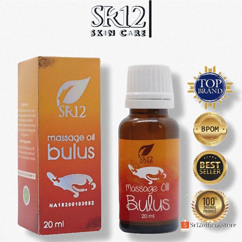 SR12 Message Oil Bulus Minyak Pembesar Payudara Dan Mr p Asli Original 100% Bpom 20ml Minyak Tubuh