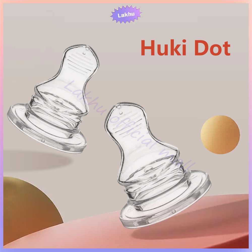 Lakhu Huki dot nipple bayi silikon / dot huki gepeng