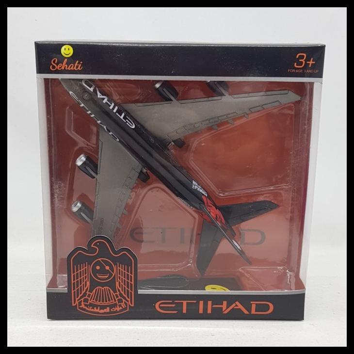 Miniatur Diecast Pesawat Etihad Airways Formula 1 Limited Edition