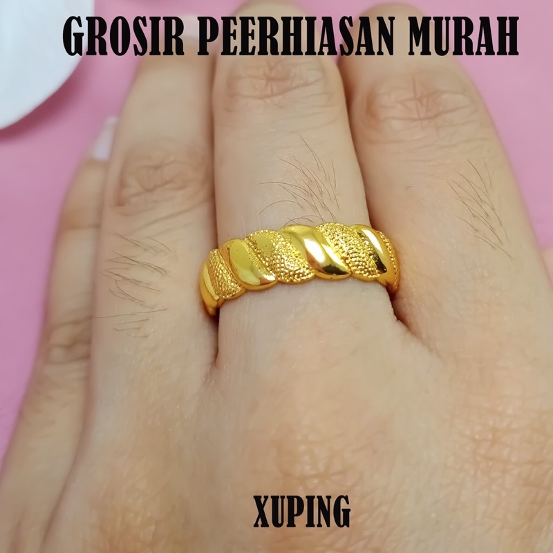 Aksesoris Perhiasan Cincin Terbuat Dari Koin Logam 1991 Berbahan Lapisan Logam Tahan Karat Anti Luntur Sangat Cantik Dan Elegan