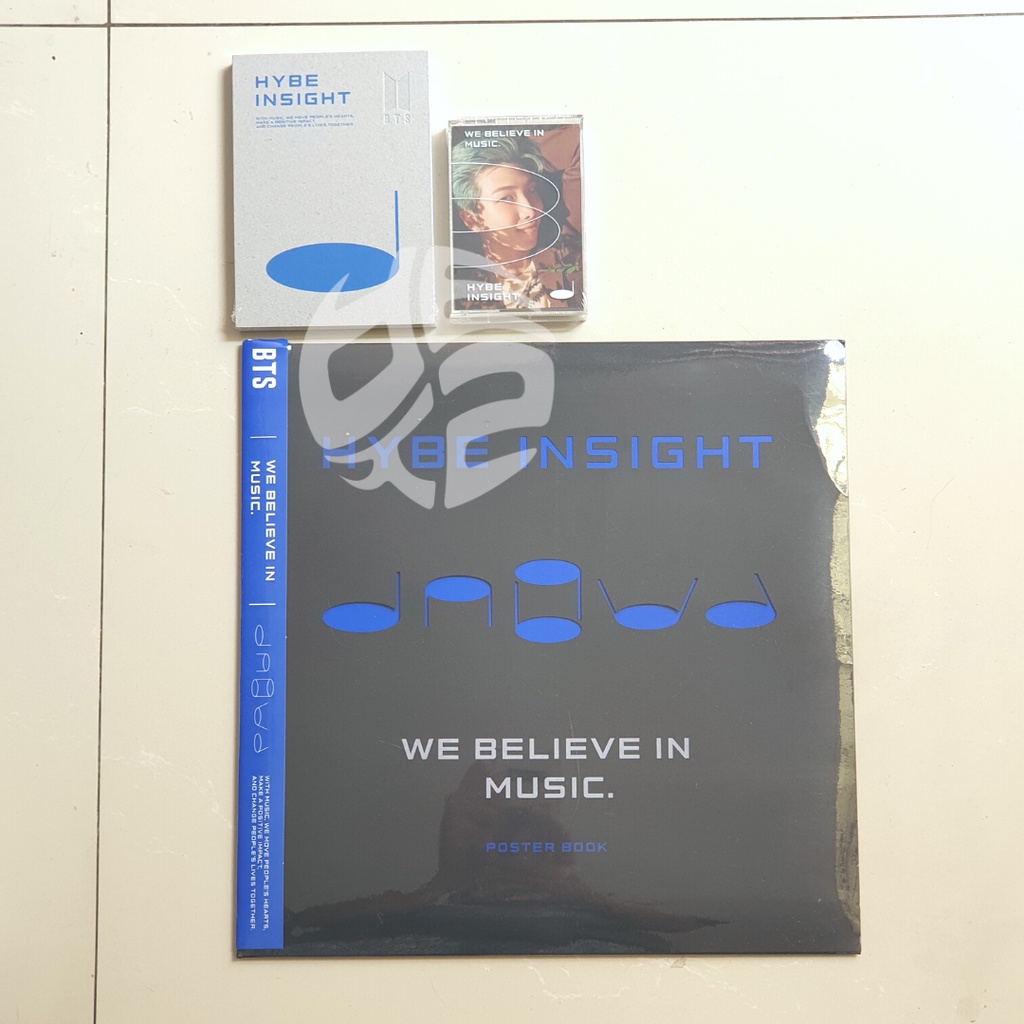 [Ready] BTS HYBE Insight Museum Merchandise Photocard, Postcard, Poster Set