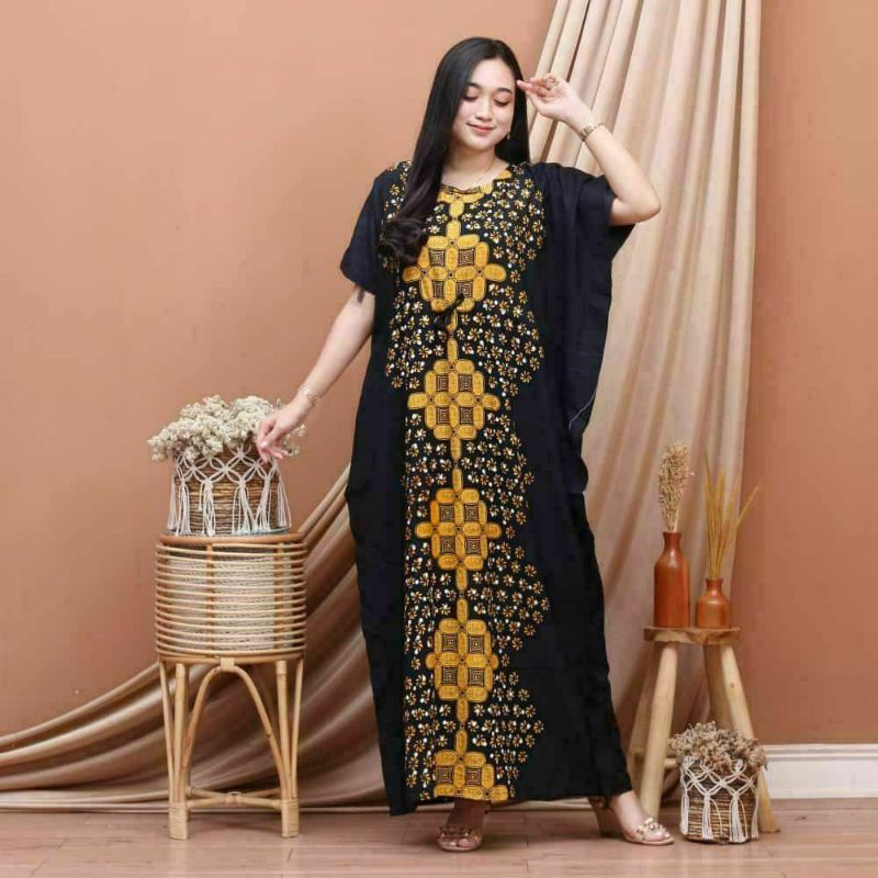 Daster Jumbo LD 150 Cm Daster Lowo Kain Santung Tebal Termurah