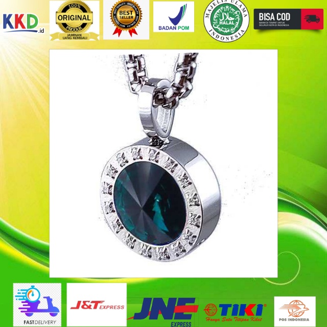 Kalung kesehatan KK liforce Emerald Crystal
