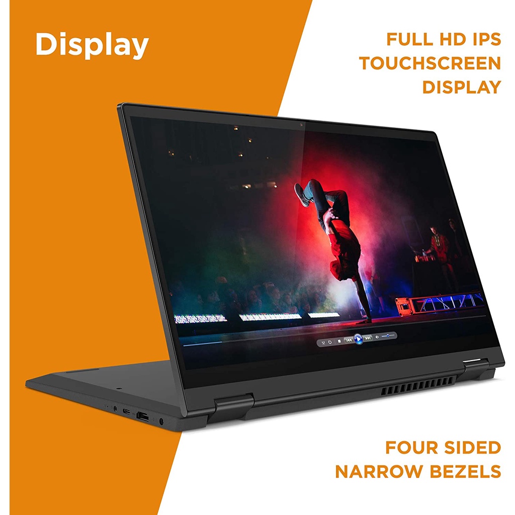 Laptop flip 2in1 Lenovo Ideapad Flex 5 14 Intel core i3 1215u gen12 Ram 8GB 512GB 14&quot; FHD IPS TOUCH WIN11HOME GREY