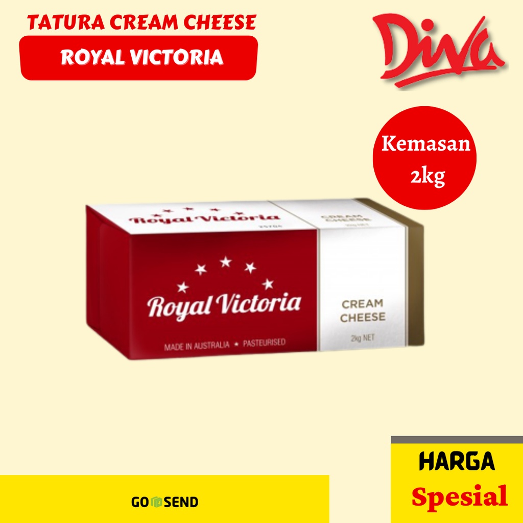 

Tatura Royal Victoria Cream Cheese 2kg | Keju Cream Cheese