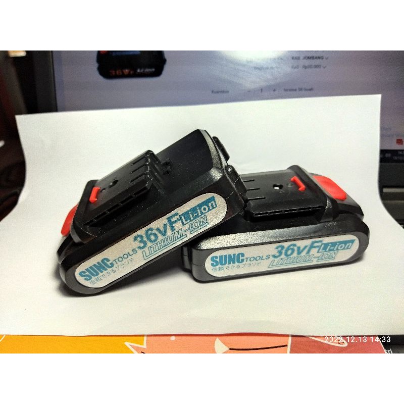 36v baterai untuk cordless bor JLD UCHIHA SUNC