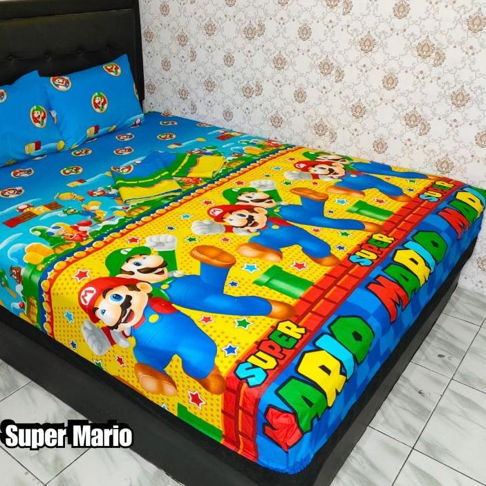 Kualitas Dijamin Monalisa - COD ORIGINAL Sprei Set 90/100/120/140/160/180/200 SMALL SINGLE QUEEN KIN