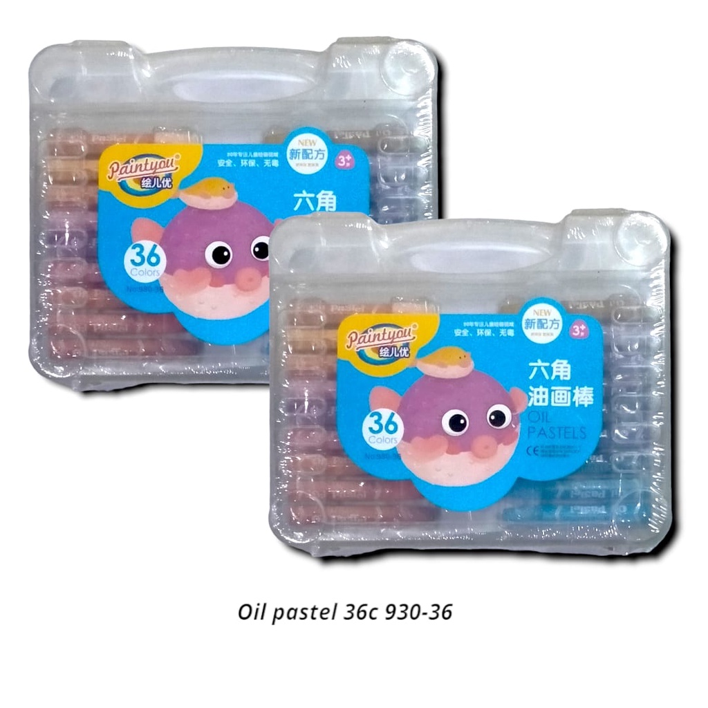 

KRAYON GAMBAR OIL PASTEL CRAYON 36 WARNA + BOX