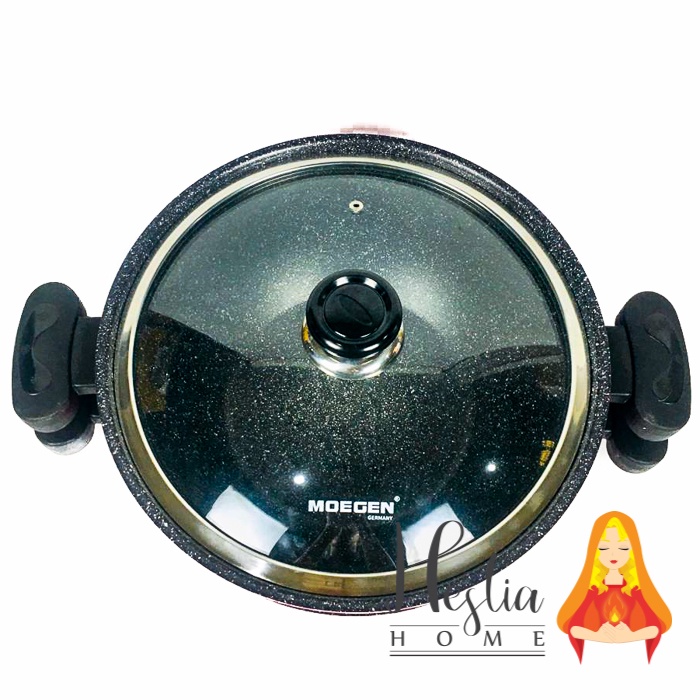 Wajan Mogen Germany Skillet Dan Stewpot Set Anti Lengket