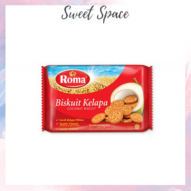 ROMA BISKUIT KELAPA 300GR [SWEETSPACE]