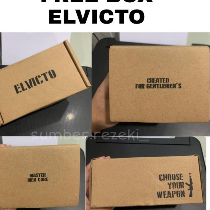 ナ ELVICTO PAKET BASIC / ELVICTO SERUM / ELVICTO SABUN MUKA / ELVICTO MOISTURIZER ,