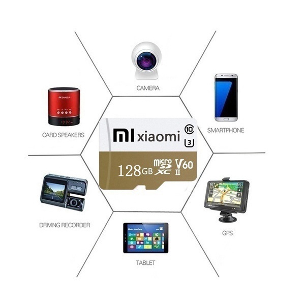 Xiaomi Mini SD Card Kelas10 tf 16gb 32gb 64gb Memory Card 128gb 256gb 512gb 1tb, Untuk Smartphone Tablet PC Kamera MP3/MP4 Player