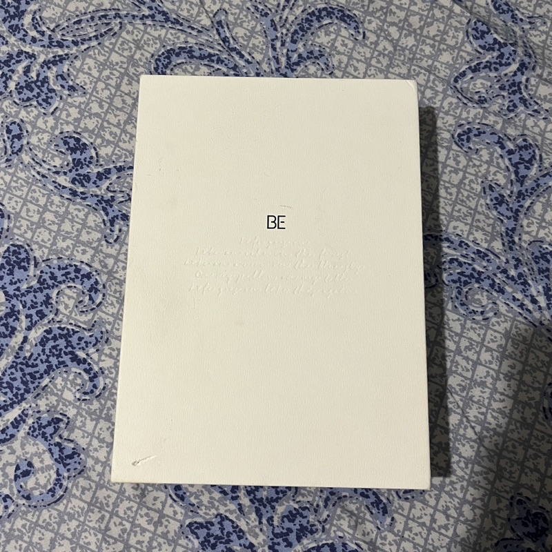 album bts be deluxe (unsealed)