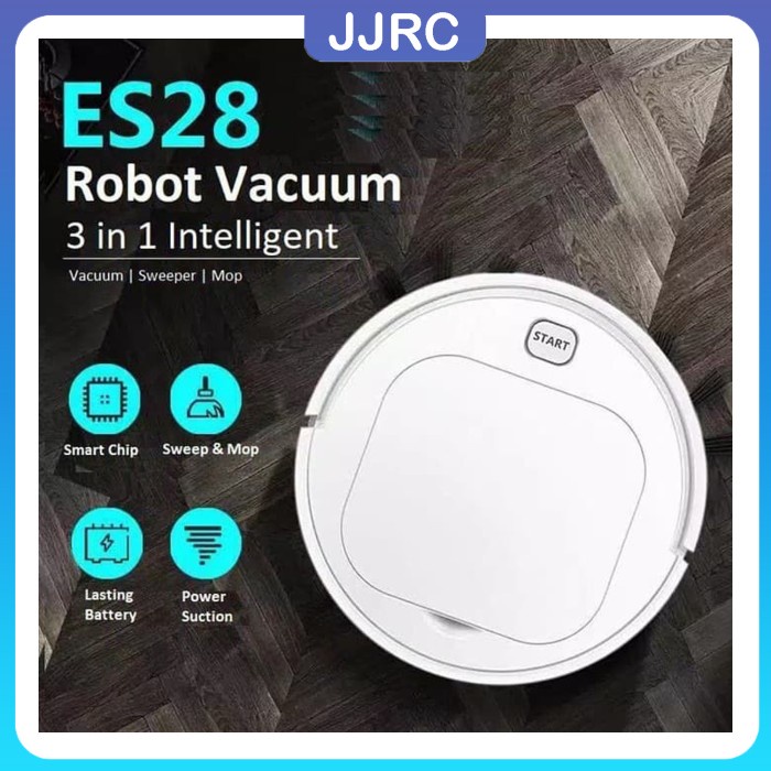Robot Vacuum Cleaner Lantai ES23 ES28 Pel Lantai Otomatis
