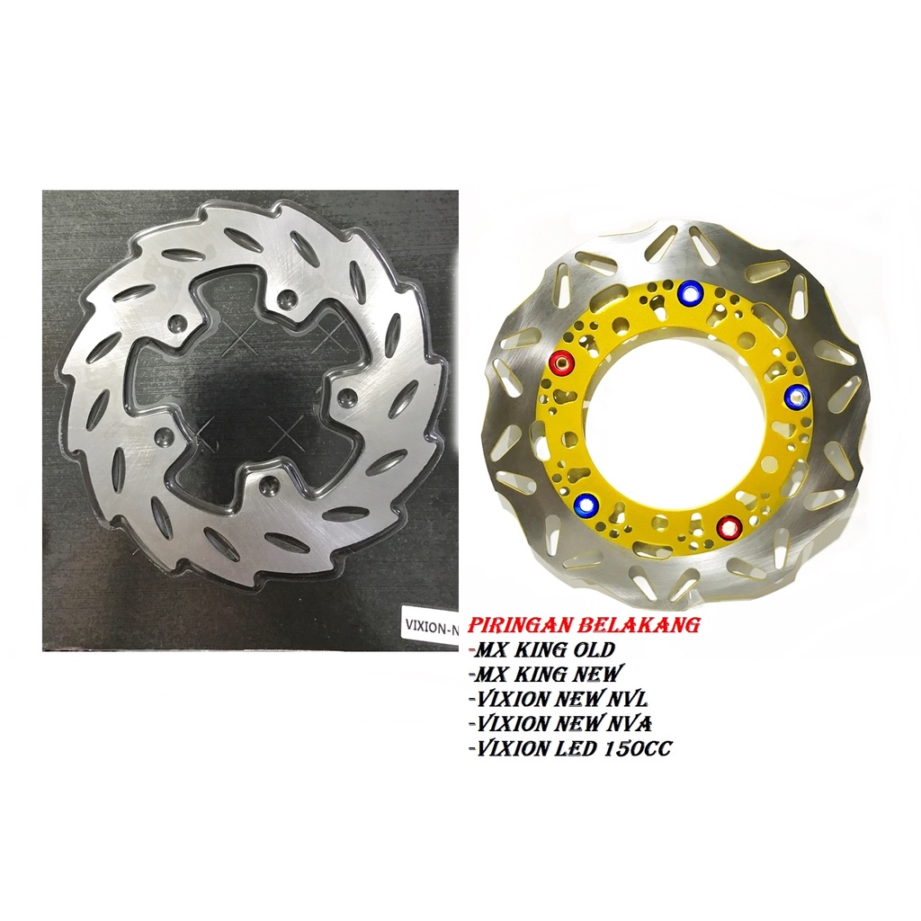 PIRINGAN BELAKANG MX KING dan VIXION NEW