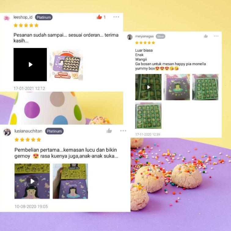 

Terupdate Violet Box - Unicorn Poop Cookies - Sagu Keju FQP