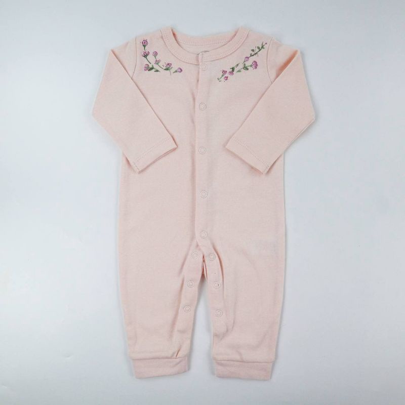 BABY K2 - Baby Sleepsuit Buka Kaki Isi 3 Pcs Motif Bunga