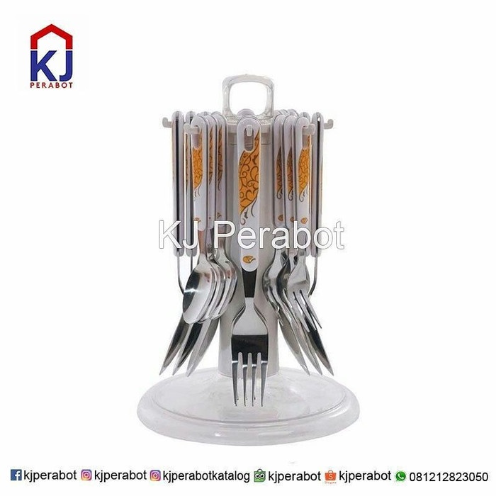 Sendok Set Vicenza 26 Pcs V248 ( Tableware Set ) #Original