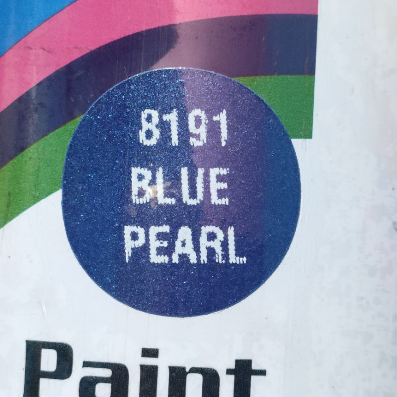 Pilok Pilox Cat Semprot Diton Blue Pearl 8191 Biru Tua Mutiara Metalic Metalik 300cc Spray Paint