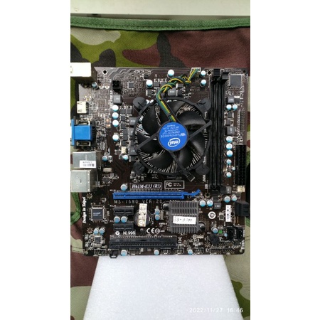 Mainboard + Processor Core i3