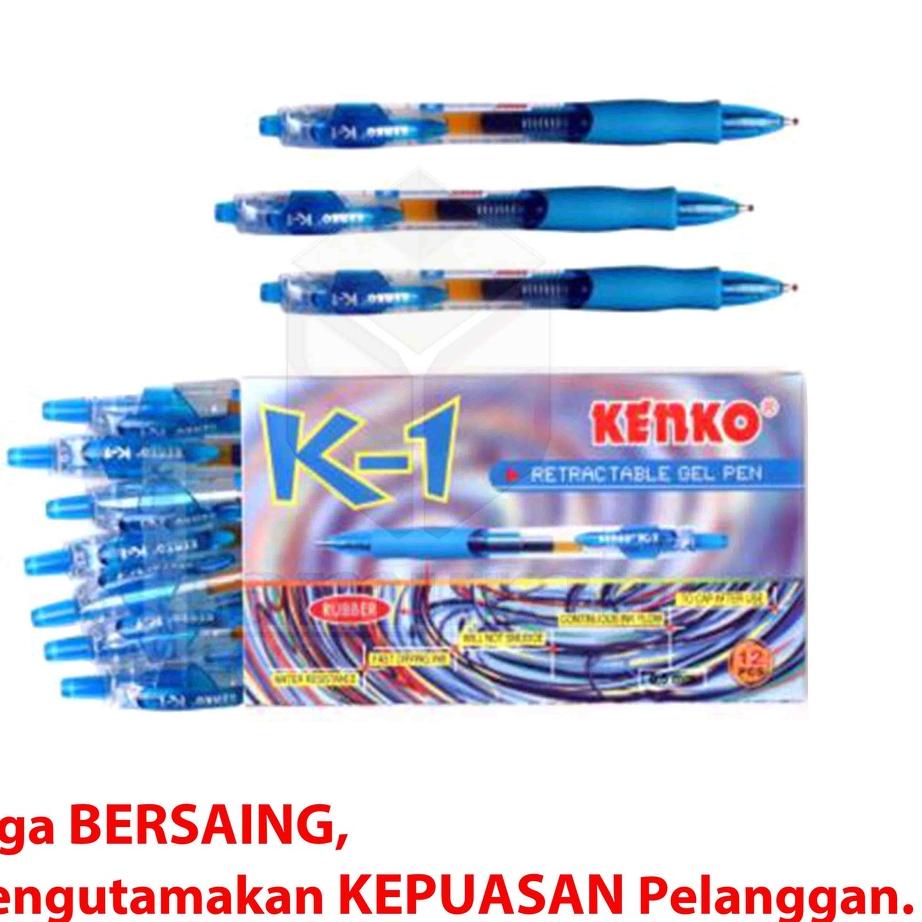 

Segera Miliki ✻ Pen Gel Kenko K1 0.5mm/ Retractable Gel Pen K-1 0.5mm / Pen Cetek - TikTok Cair K 1 tebal 0.5 mm'