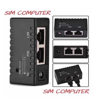 POE Injector POE Splitter Power Over Ethernet