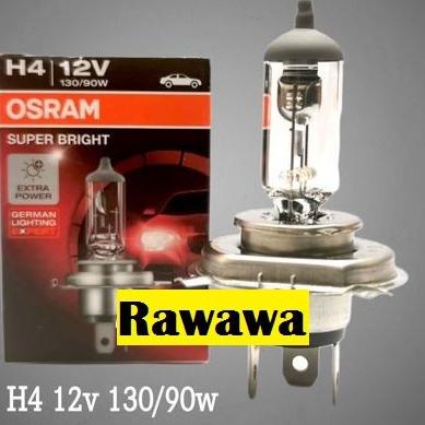 Limited Lampu Bohlam H4 OSRAM 130 90 130/90 Watt 12V halogen utama depan mobil halogen