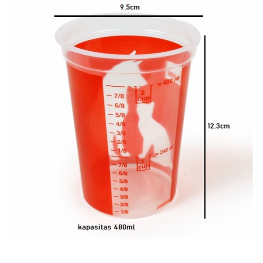 Jual ROYAL CANIN MEASURING CUP GELAS TAKARAN DRY FOOD UT ANJING