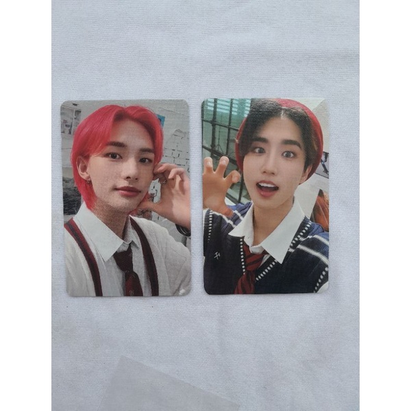 [OFFICIAL] STRAY KIDS NACIFIC HYUNJIN HAN JISUNG PHOTO CARD PC SKZ