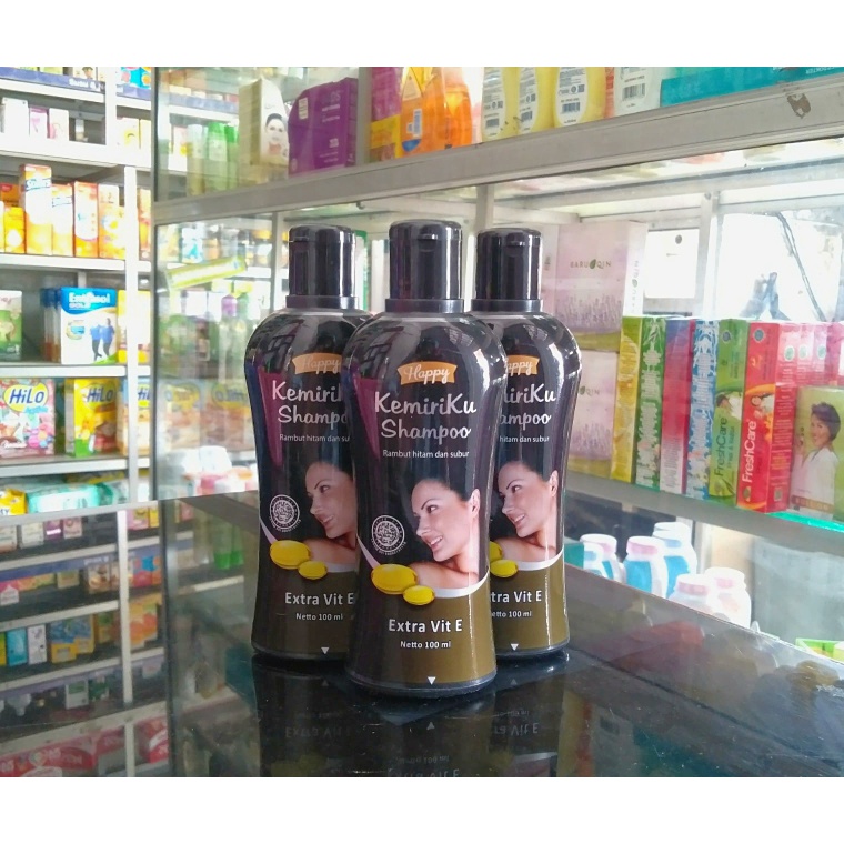 HAPPY KEMIRIKU SHAMPOO 100ML happy kemiriku sampo