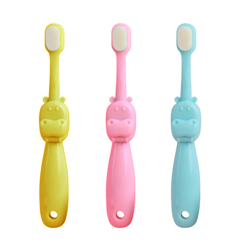 INFY - SIKAT GIGI BAYI ANAK Training Toothbrush Kids 1 tahun Karakter Panda Silicon Lembut Bulu Halus Import R576 R849