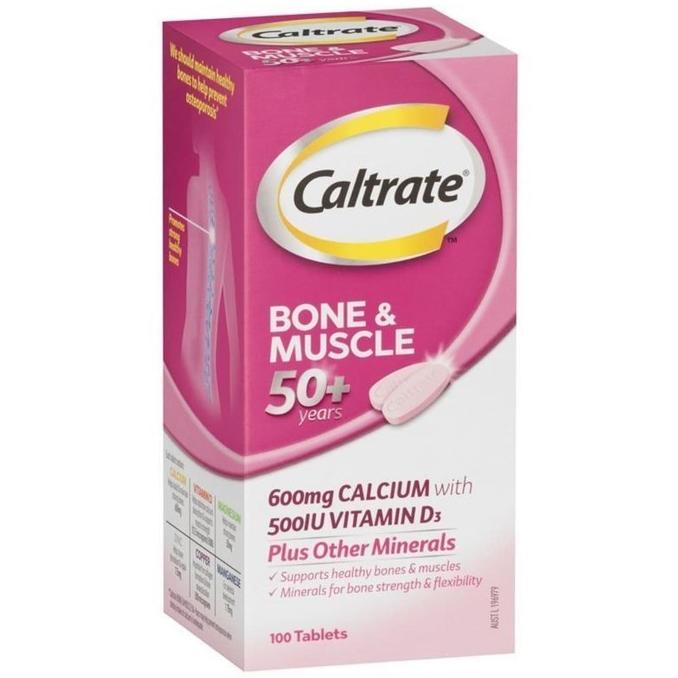 Caltrate Bone & Muscle 50+ 100 Tablets