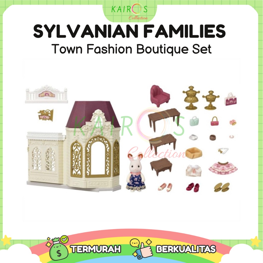 Sylvanian Families Town Fashion Boutique Set