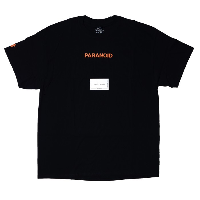 Undefeated x Anti Social Social Club Paranoid T-shirt (100% Authentic)