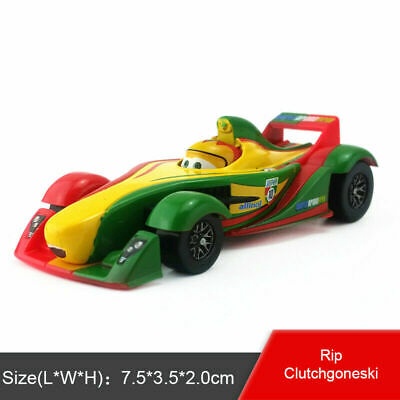 Disney Pixar Cars 2 3 Lightning McQueen Mater Jackson Storm Ramirez 1:55 Diecast Vehicle Metal Alloy