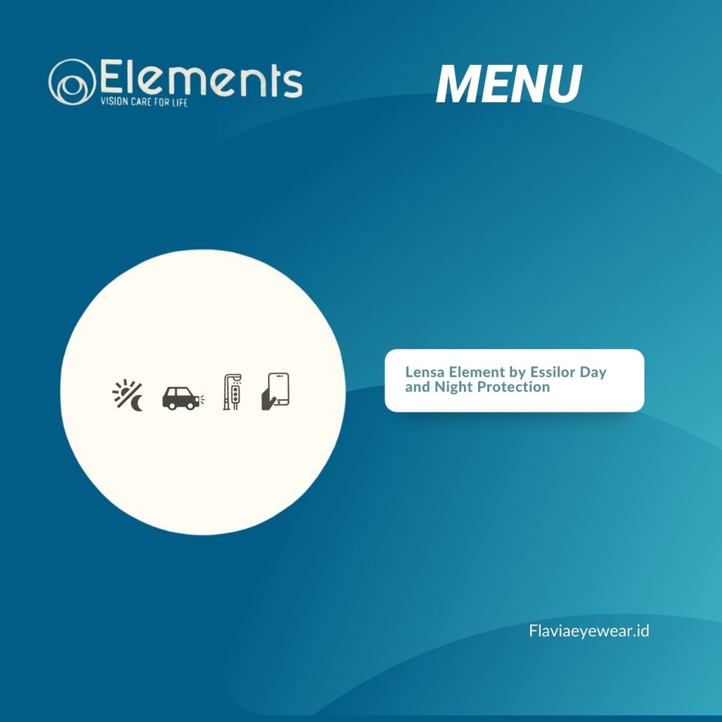 Lensa Element by Essilor Day and Night Protection 1.6