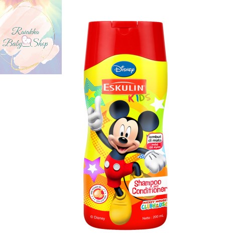 Eskulin Kids Shampoo &amp; Conditioner Mickey 200ml