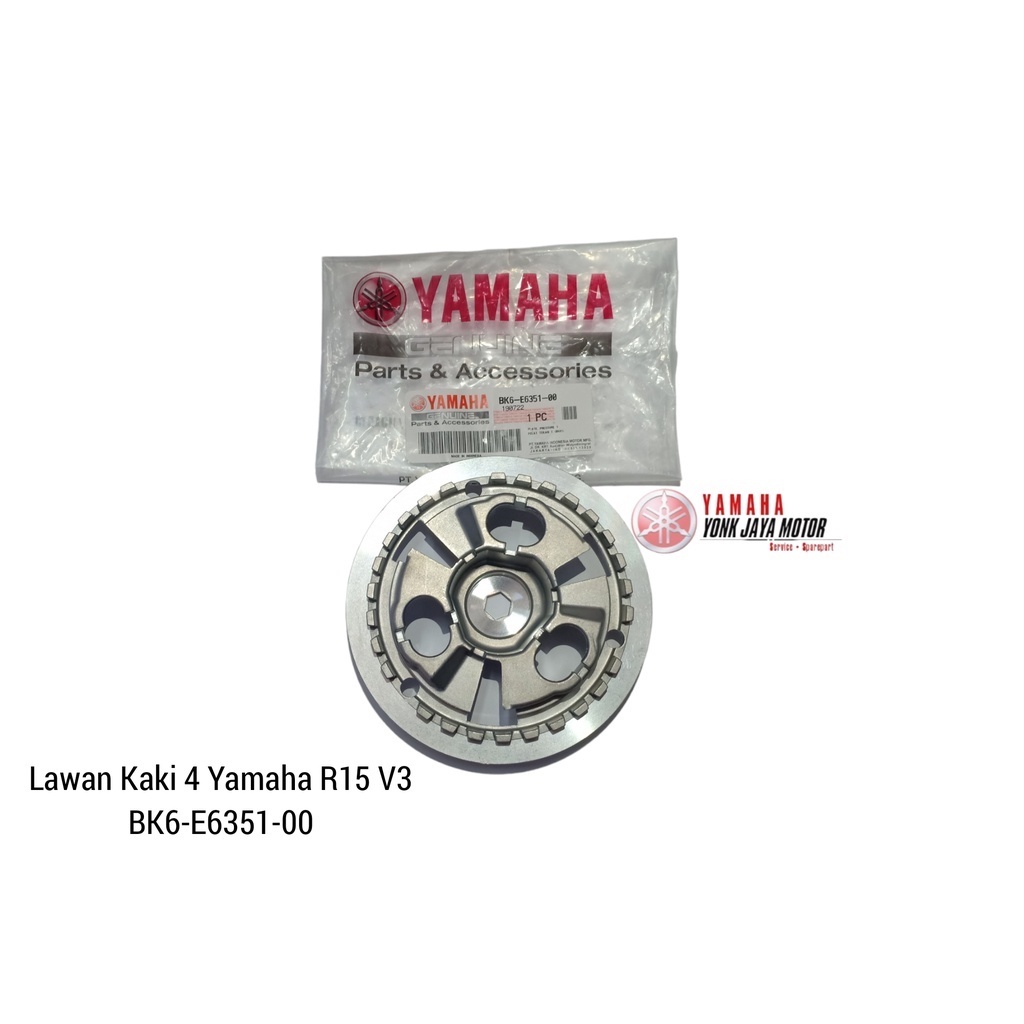 LAWAN KAKI TIGA 3 PLATE PRESSURE YAMAHA R15 V3 BK6-E6351-00