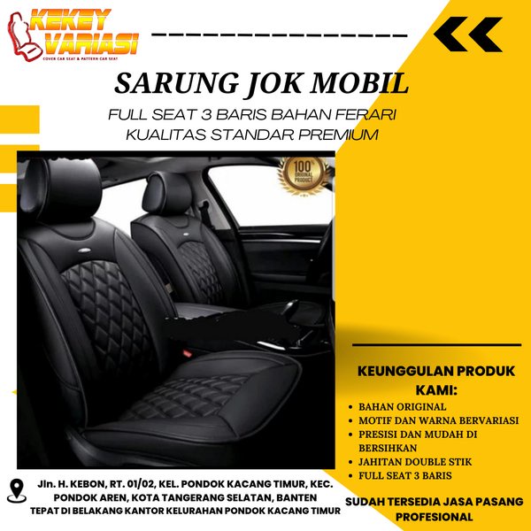Sarung Jok Mobil Termurah Sigra Calya Motif Elegant