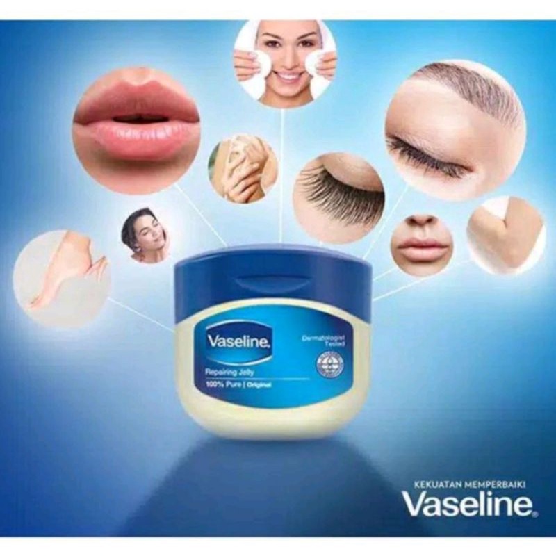 Vaseline Repairing Petrolium Jelly Lotion Original Pure 100 Ml