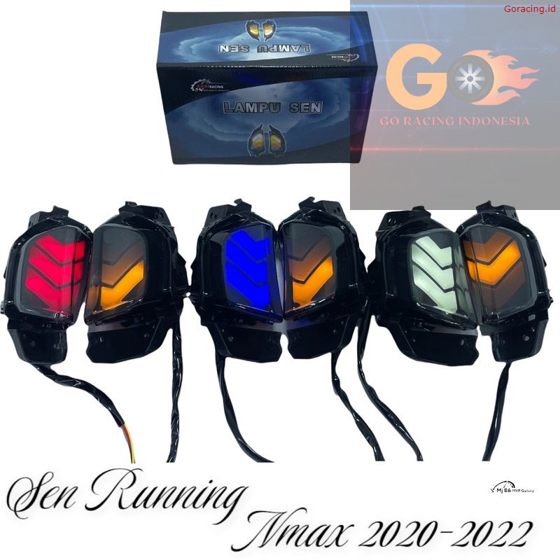 GR SEN NMAX NEW 2020 | LAMPU SEIN NMAX 2020 RUNNING | SEIN NMAX RUNNING Ori