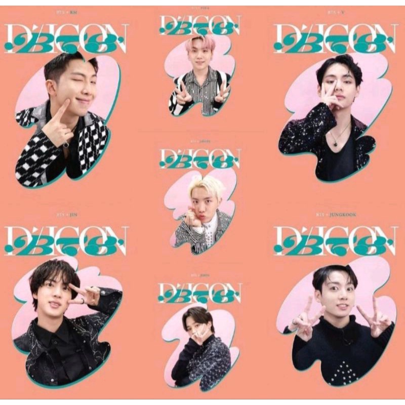 Sharing Dicon 102 BTS (SATUAN) Jungkook Suga J-hope