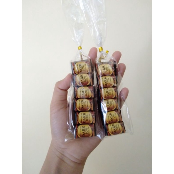 

Coklat Bar/Batang mini Tail 6 Dark choco 70% || Dark choco 80%